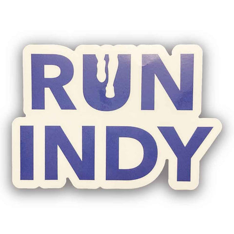Indianapolis Monumental Marathon Run Indy Sticker