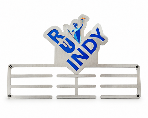 RUN INDY Medal Wall Hanger
