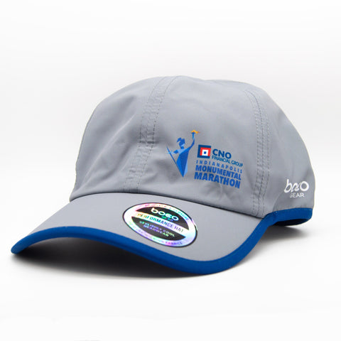 CNO IMM Boco Running Hat in grey and blue