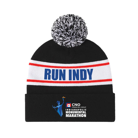 RUN INDY Knit Beanie Hat