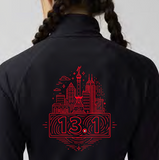 CNO IMM Women's Dash 1/2 zip 3.0 Half Marathon Cityscape - Black