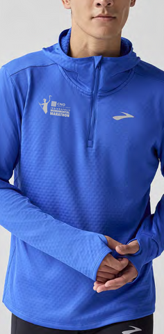 CNO IMM Men's Notch Thermal Hoodie 3.0 - Neo Blue