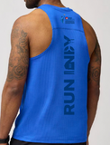 CNO IMM Men's Run Indy Brooks Atmosphere Singlet 3.0 - Neo Blue