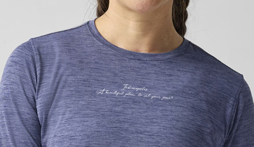 CNO IMM Women's Indianapolis - A Beautiful Place to Set Your Pace Brooks Luxe Long Sleeve - Heather Nightshadow