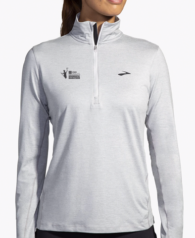 CNO IMM Brooks Women’s Dash 1/2 Zip 3.0 - Grey