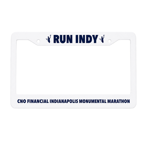 Run Indy License Plate Holder