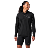CNO IMM Men's Brooks Dash 1/2 Zip - Black