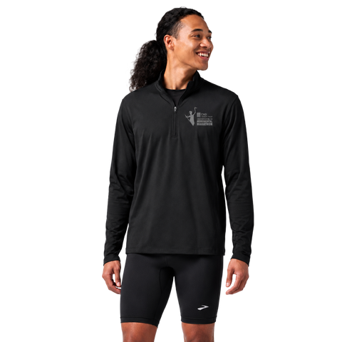 CNO IMM Men's Brooks Dash 1/2 Zip - Black