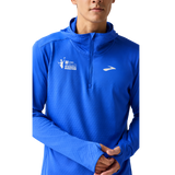 CNO IMM Men's Brooks Notch Thermal Hoodie - Neo Blue