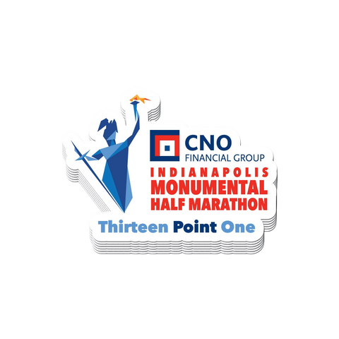 Die Cut Sticker - Half Marathon