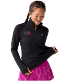 CNO IMM Women's Brooks Dash 1/2 Zip – Black Half Marathon Cityscape