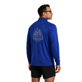 CNO IMM Men's Brooks Dash 1/4 Zip - Midnight Cityscape Marathon