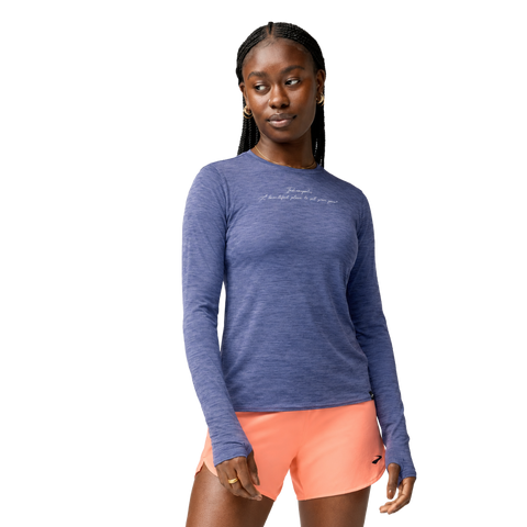 CNO IMM Women's Brooks Luxe Long Sleeve – Indianapolis: A Beautiful Place to Set Your Pace