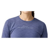 CNO IMM Women's Indianapolis - A Beautiful Place to Set Your Pace Brooks Luxe Long Sleeve - Heather Nightshadow