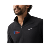 CNO IMM Men's Brooks Dash 1/4 Zip - Black Half Marathon Cityscape
