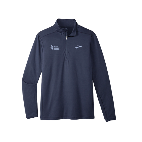 CNO IMM Men's Brooks Dash 1/2 Zip - Blue Slate