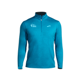 CNO IMM Men's Brooks Dash 1/2 Zip in Heather Cerulean