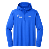 CNO IMM Men's Brooks Notch Thermal Hoodie - Neo Blue apparel only