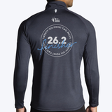 2022 Full Marathon Finisher Brooks Men's Dash 1/2 Zip