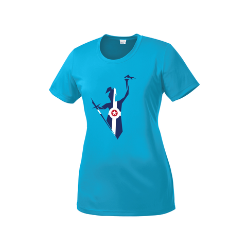 Brooks Ladies Podium Short Sleeve - Ultra Blue