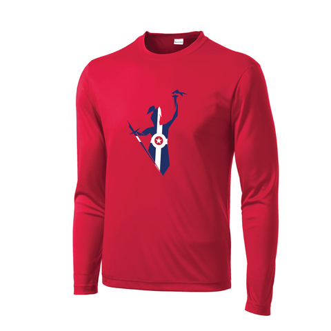 Brooks Men's Podium Long Sleeve - Red